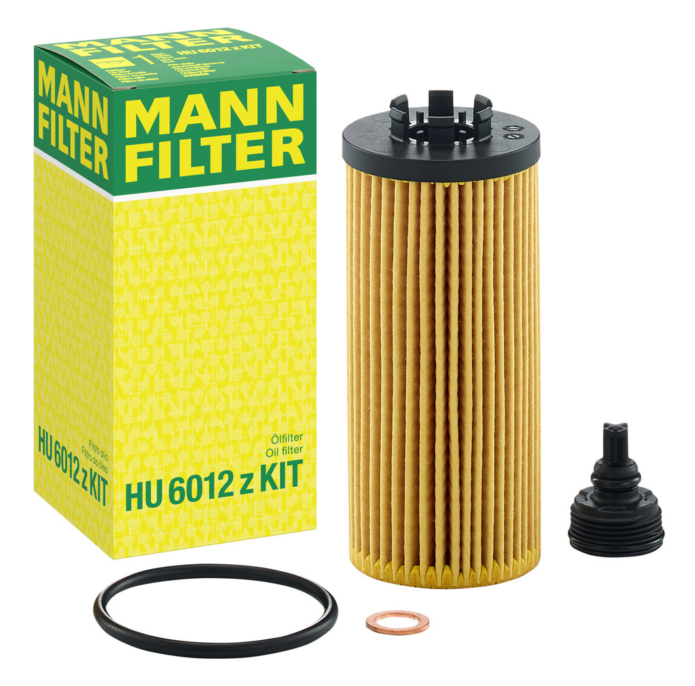 Ilustracja HU 6012 z KIT MANN-FILTER filtr oleju