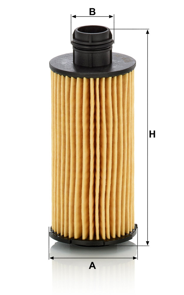 Ilustracja HU 6026 z MANN-FILTER filtr oleju