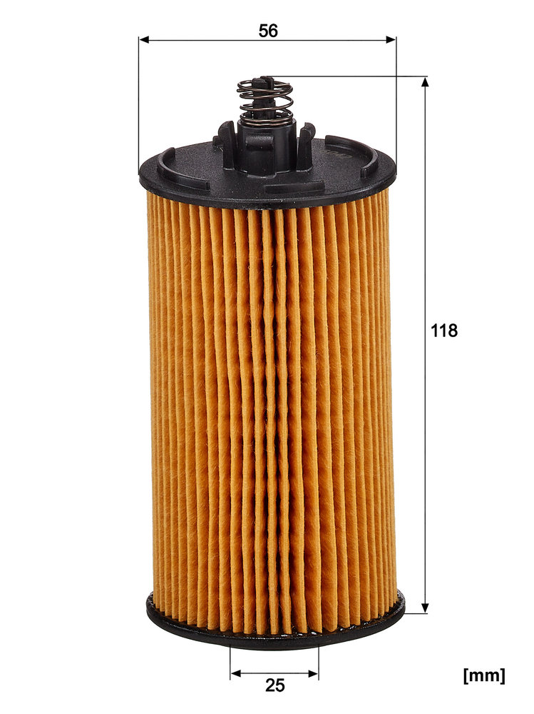 Ilustracja HU 6042 z MANN-FILTER filtr oleju
