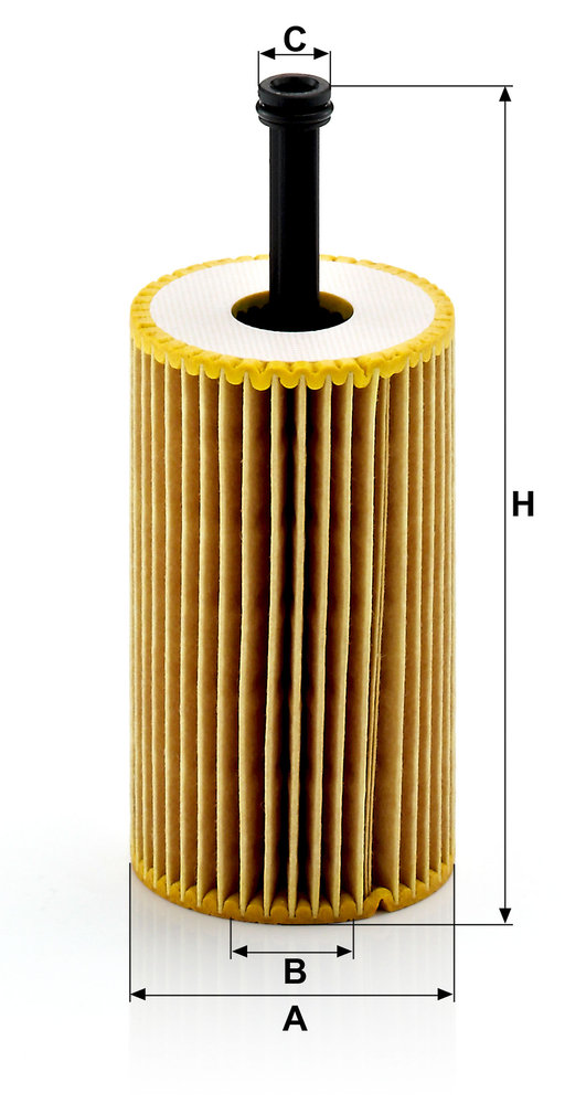 Ilustracja HU 612 x MANN-FILTER filtr oleju