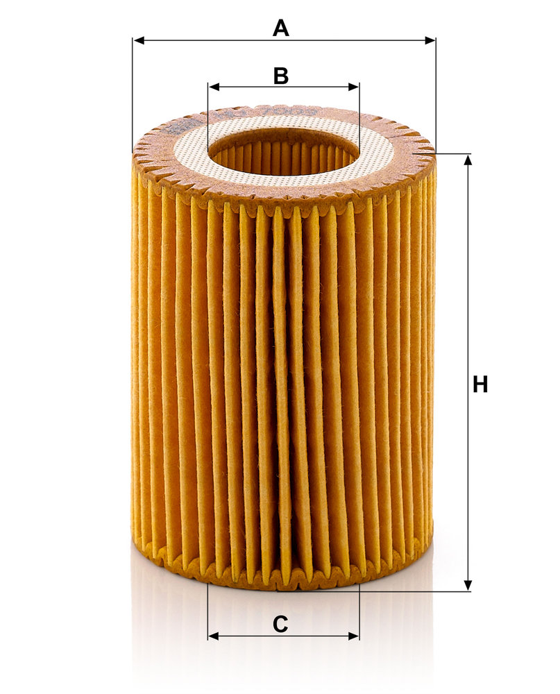 Ilustracja HU 7003 x MANN-FILTER filtr oleju