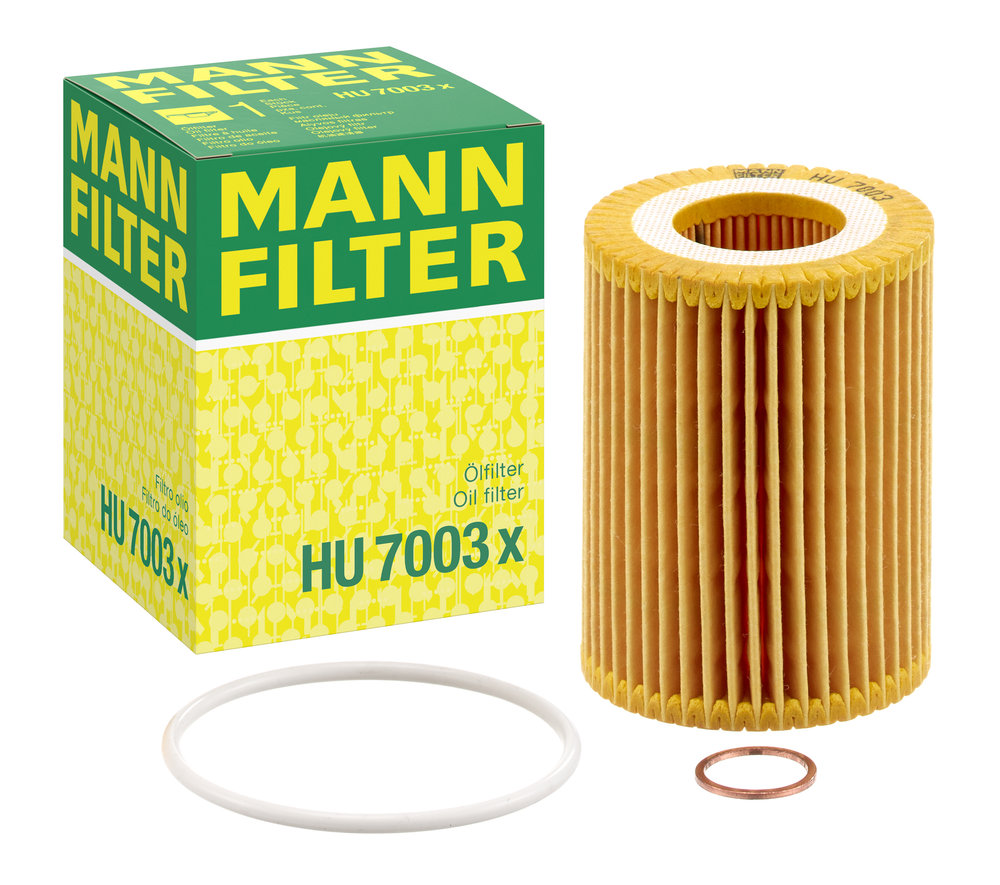 Ilustracja HU 7003 x MANN-FILTER filtr oleju