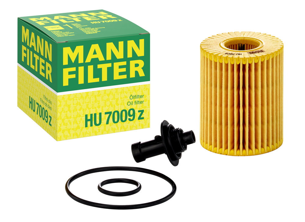 Ilustracja HU 7009 z MANN-FILTER filtr oleju