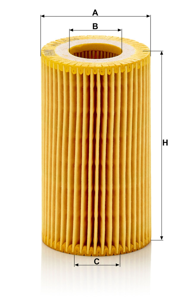Ilustracja HU 7010 z MANN-FILTER filtr oleju