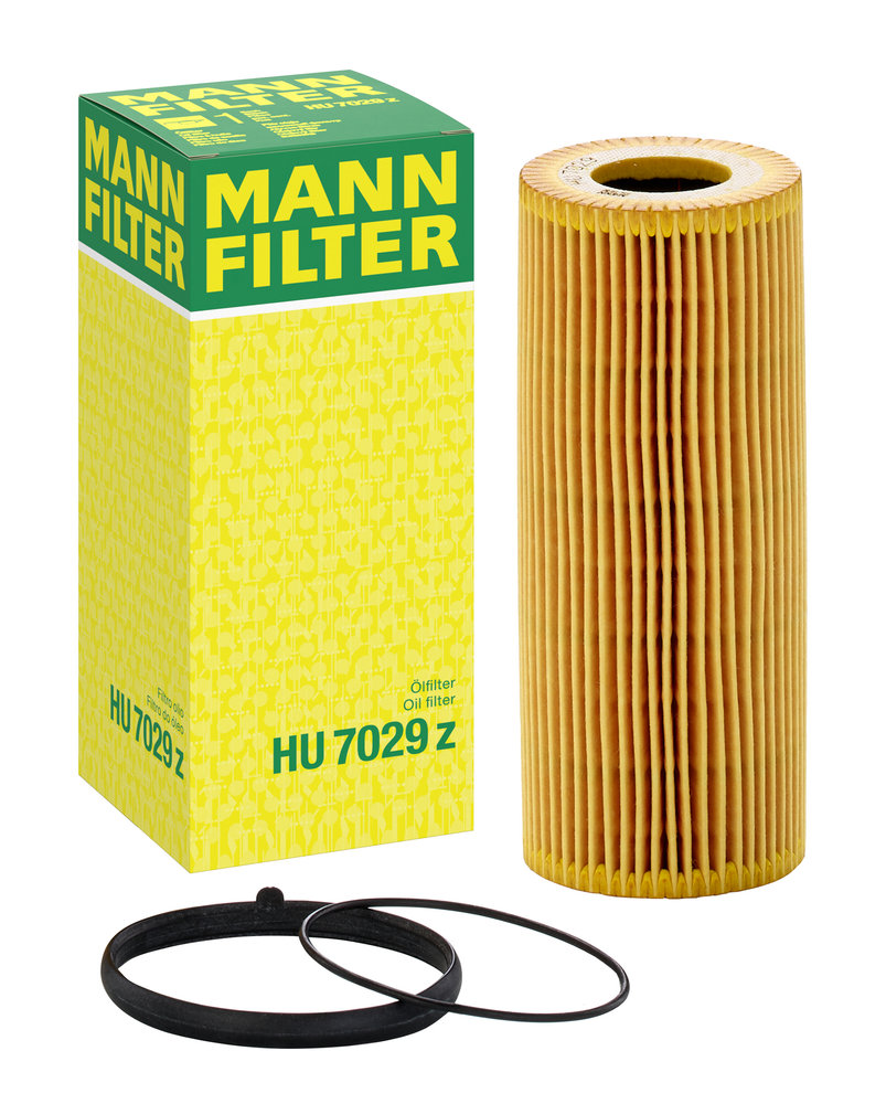Ilustracja HU 7029 z MANN-FILTER filtr oleju