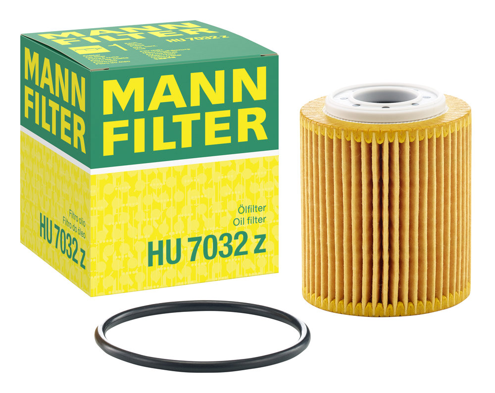 Ilustracja HU 7032 z MANN-FILTER filtr oleju