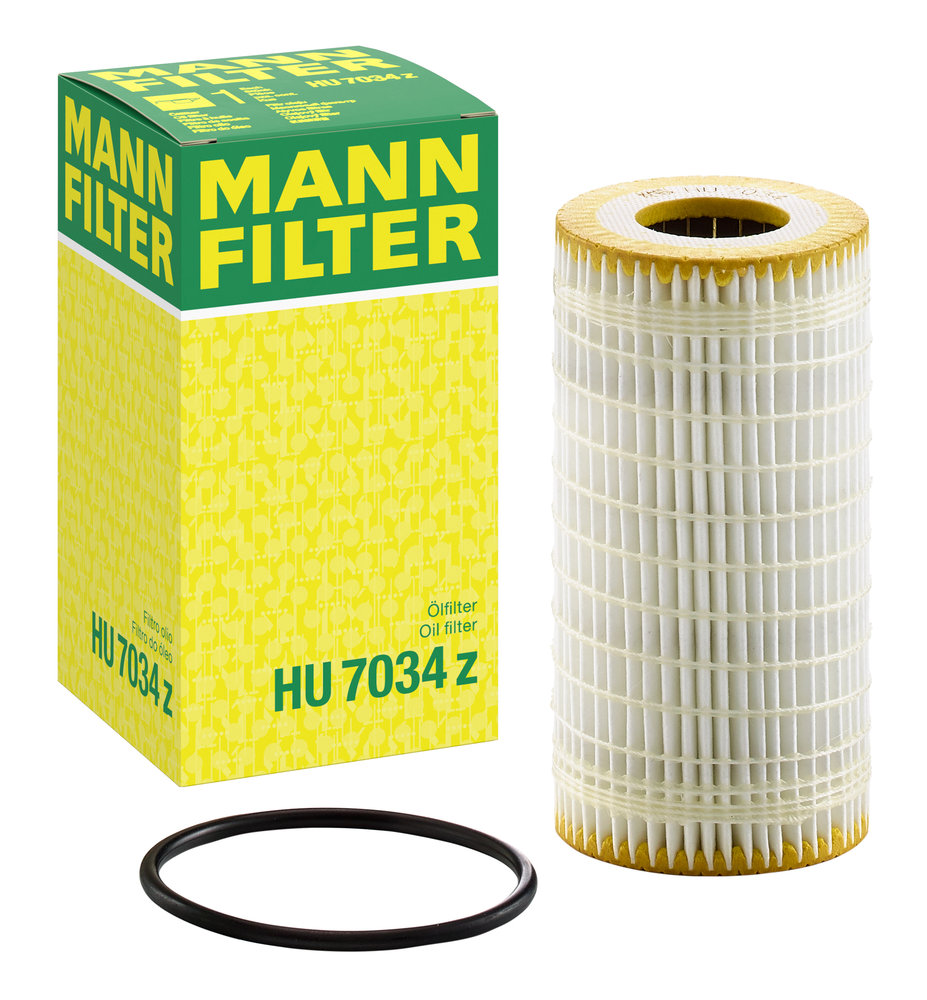 Ilustracja HU 7034 z MANN-FILTER filtr oleju