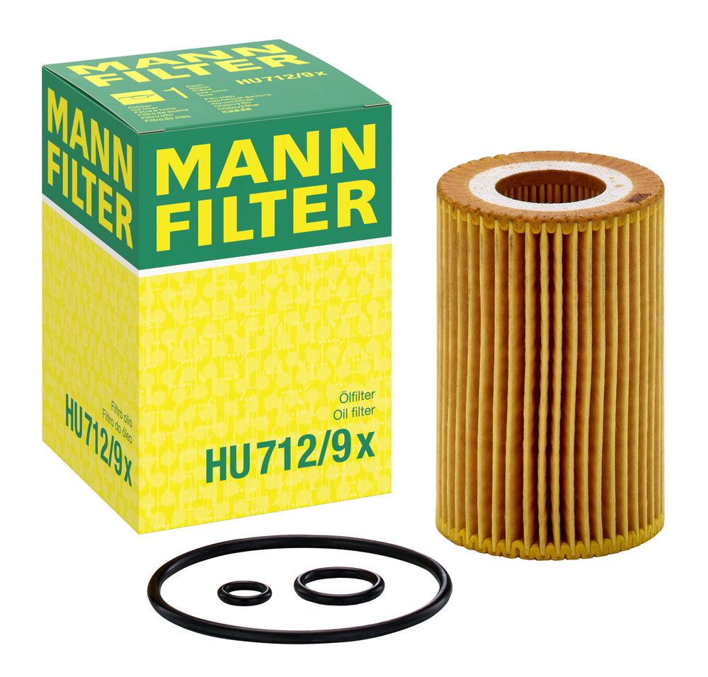 Ilustracja HU 712/9 x MANN-FILTER filtr oleju