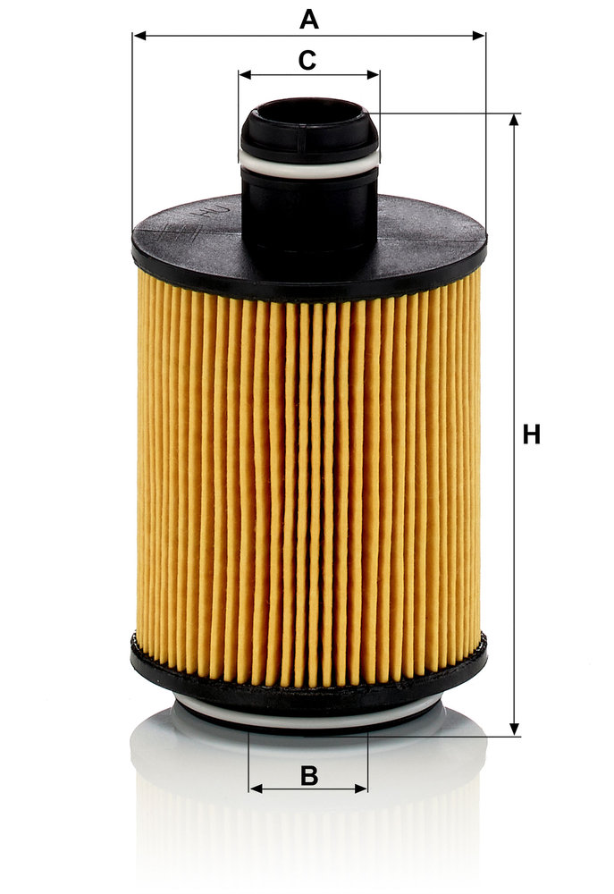 Ilustracja HU 712/11 x MANN-FILTER filtr oleju