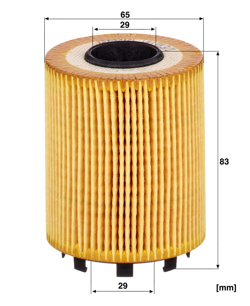 Ilustracja HU 713/1 x MANN-FILTER filtr oleju
