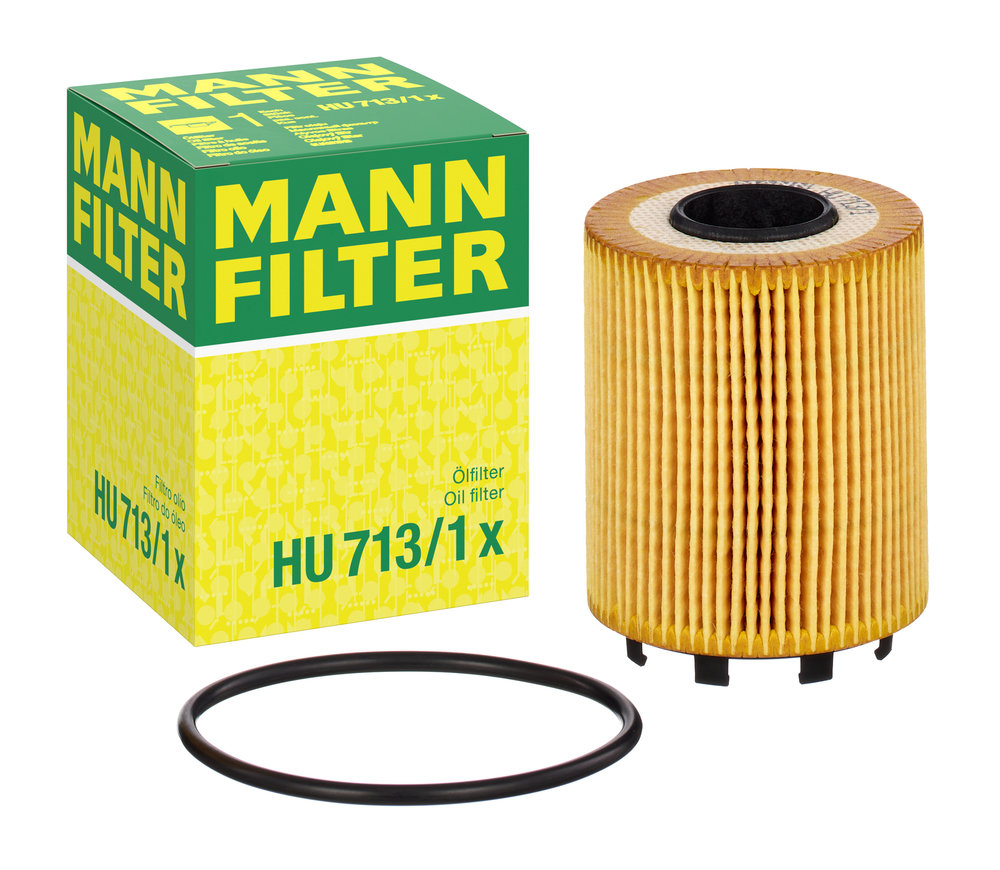 Ilustracja HU 713/1 x MANN-FILTER filtr oleju