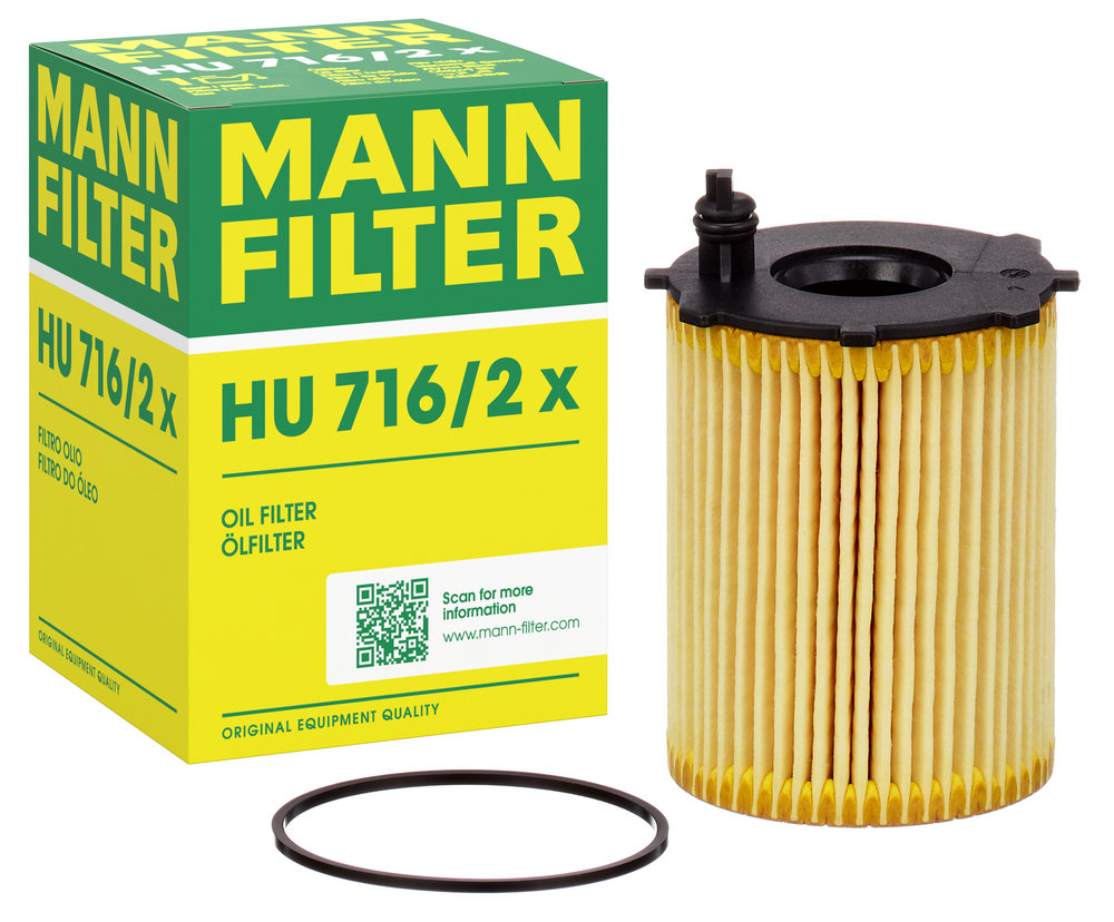 Ilustracja HU 716/2 x MANN-FILTER filtr oleju