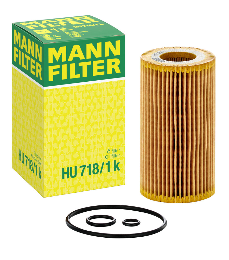 Ilustracja HU 718/1 k MANN-FILTER filtr oleju