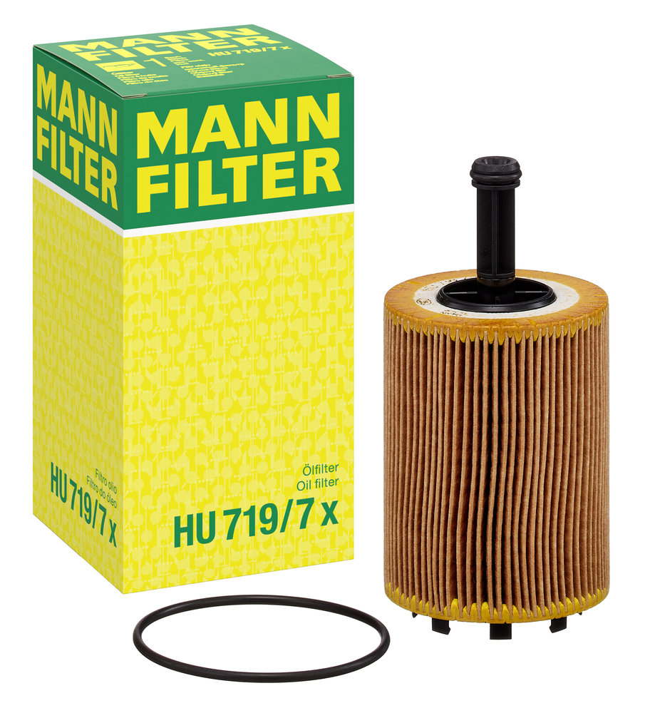Ilustracja HU 719/7 x MANN-FILTER filtr oleju