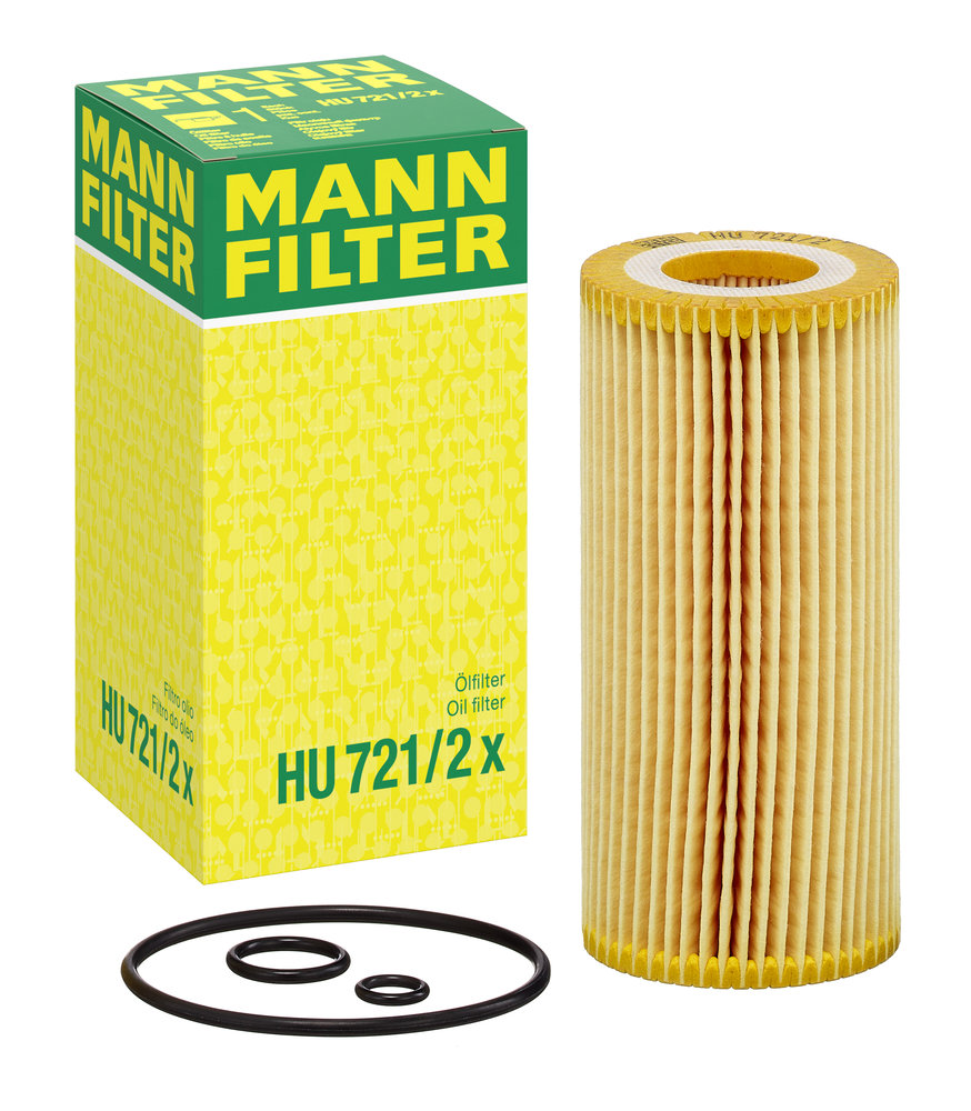 Ilustracja HU 721/2 x MANN-FILTER filtr oleju