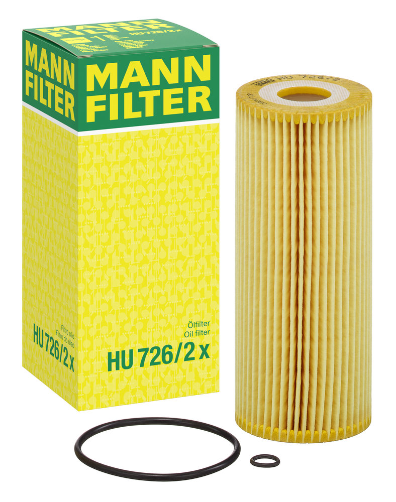 Ilustracja HU 726/2 x MANN-FILTER filtr oleju
