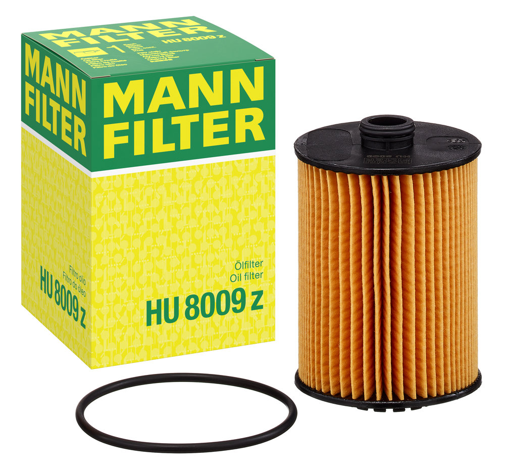 Ilustracja HU 8009 z MANN-FILTER filtr oleju