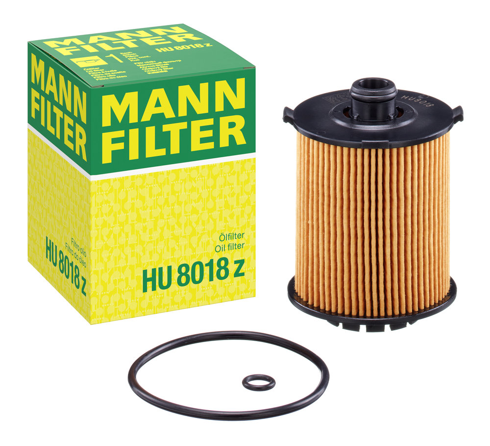 Ilustracja HU 8018 z MANN-FILTER filtr oleju