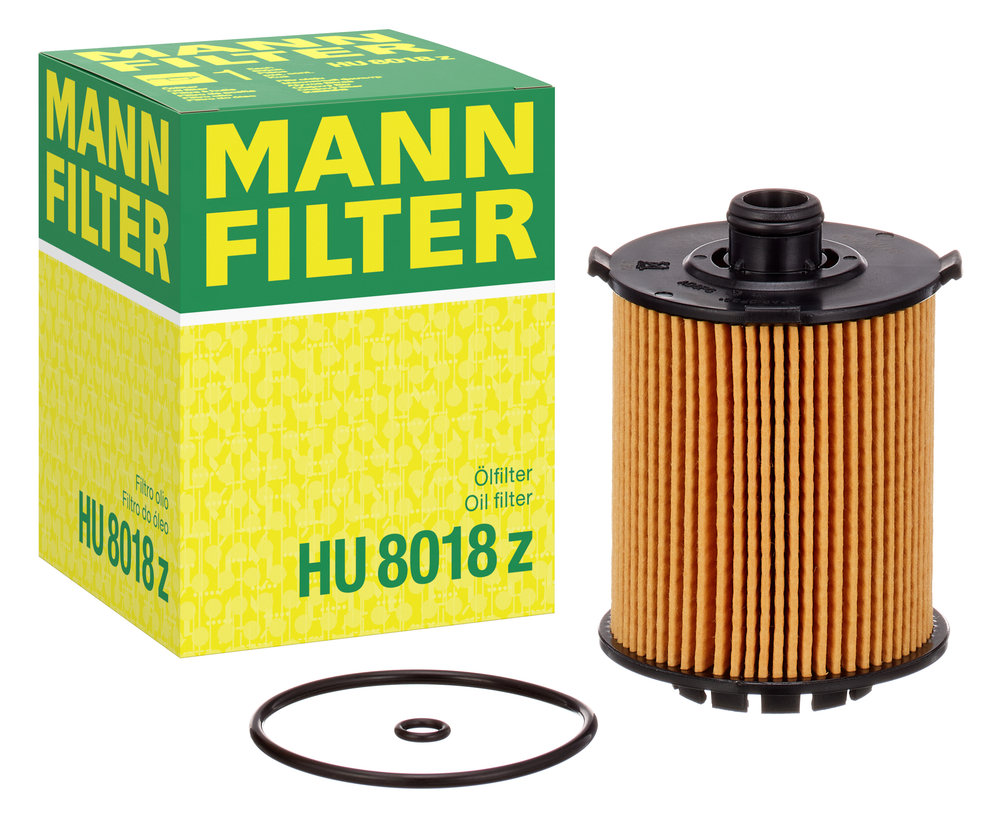 Ilustracja HU 8018 z MANN-FILTER filtr oleju