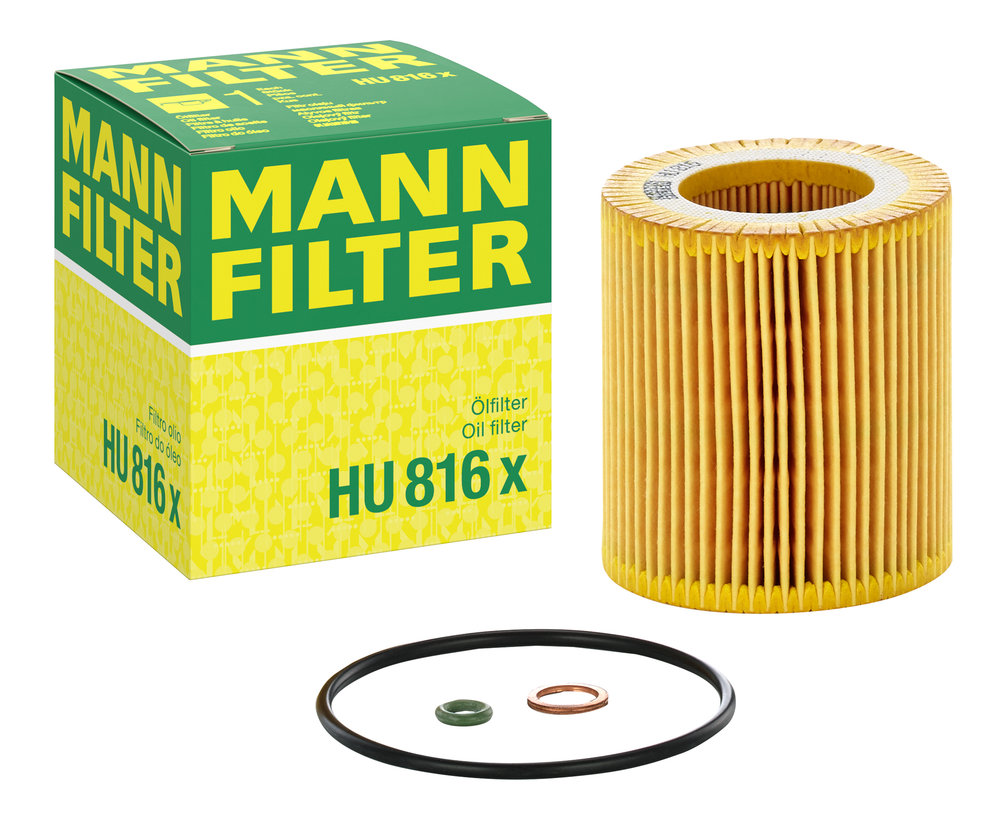 Ilustracja HU 816 x MANN-FILTER filtr oleju