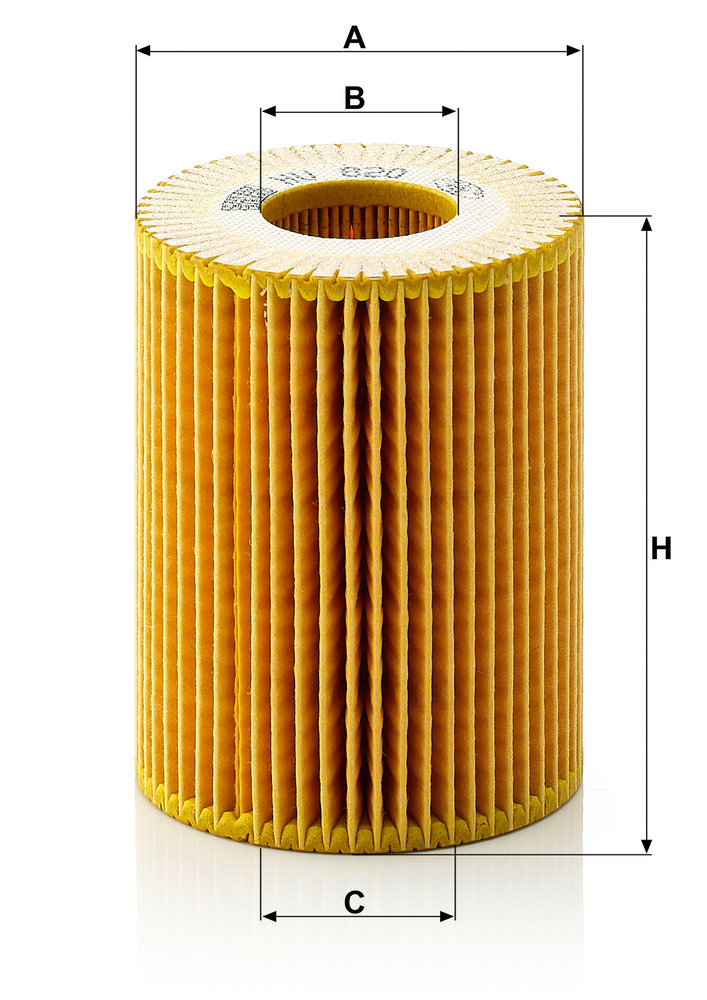 Ilustracja HU 820 x MANN-FILTER filtr oleju