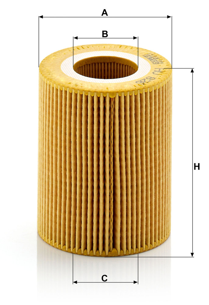Ilustracja HU 826 x MANN-FILTER filtr oleju