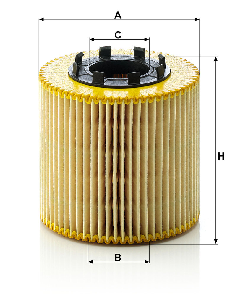 Ilustracja HU 923 x MANN-FILTER filtr oleju