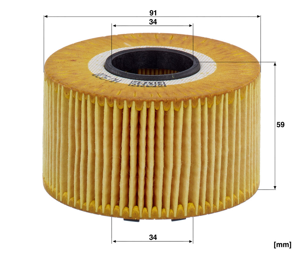 Ilustracja HU 920 x MANN-FILTER filtr oleju