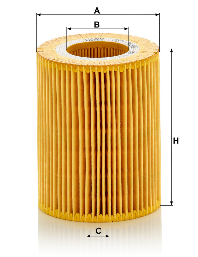 Ilustracja HU 925/4 x MANN-FILTER filtr oleju