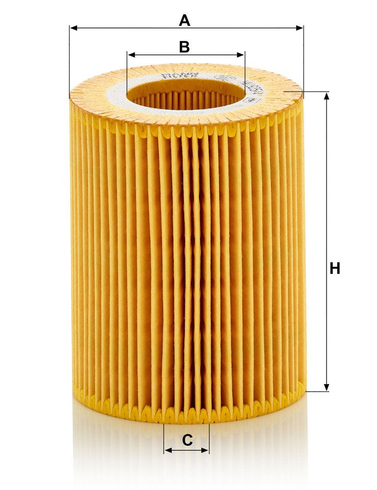 Ilustracja HU 925/4 y MANN-FILTER filtr oleju