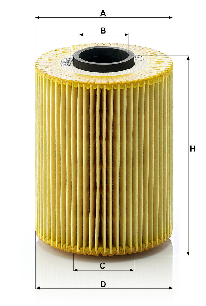 Ilustracja HU 926/4 x MANN-FILTER filtr oleju