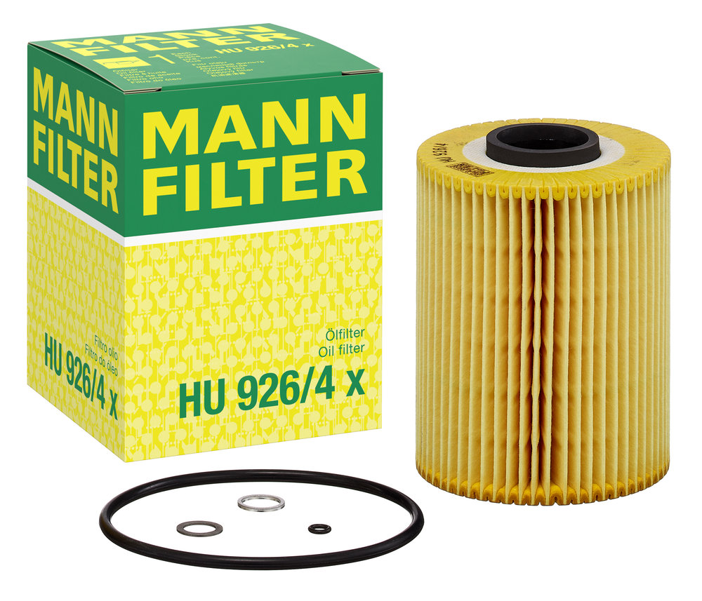 Ilustracja HU 926/4 x MANN-FILTER filtr oleju