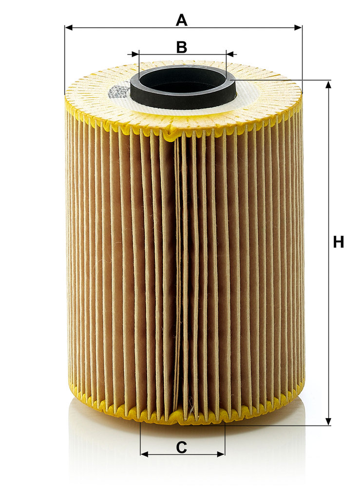 Ilustracja HU 926/3 x MANN-FILTER filtr oleju