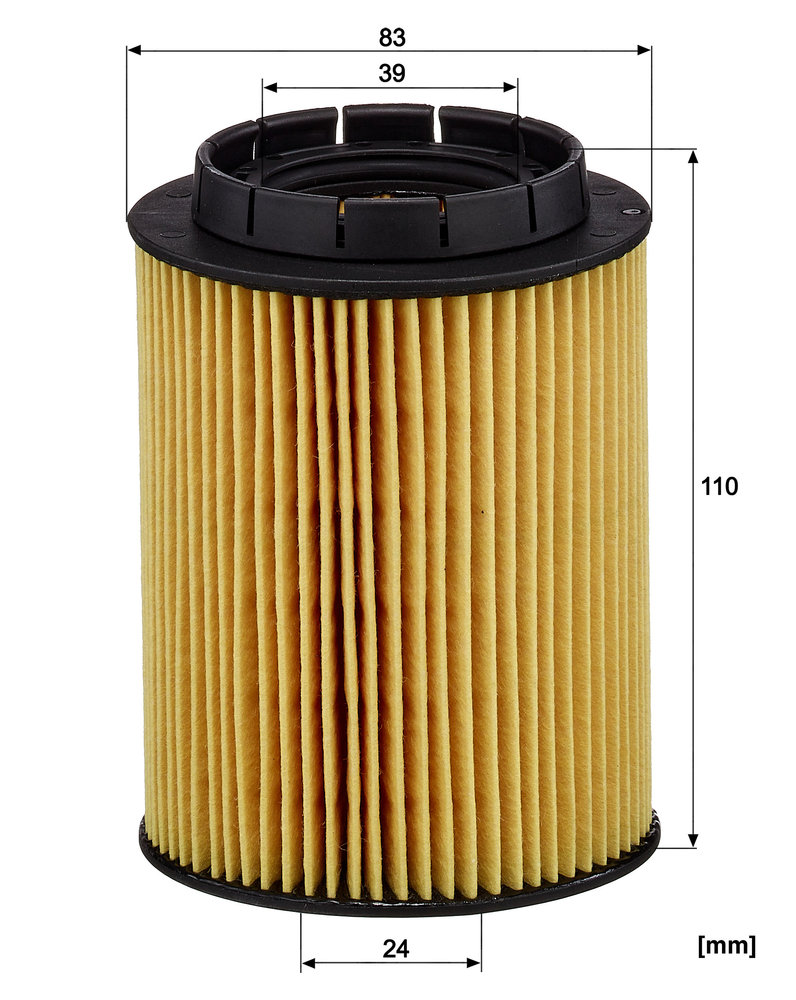 Ilustracja HU 932/6 n MANN-FILTER filtr oleju