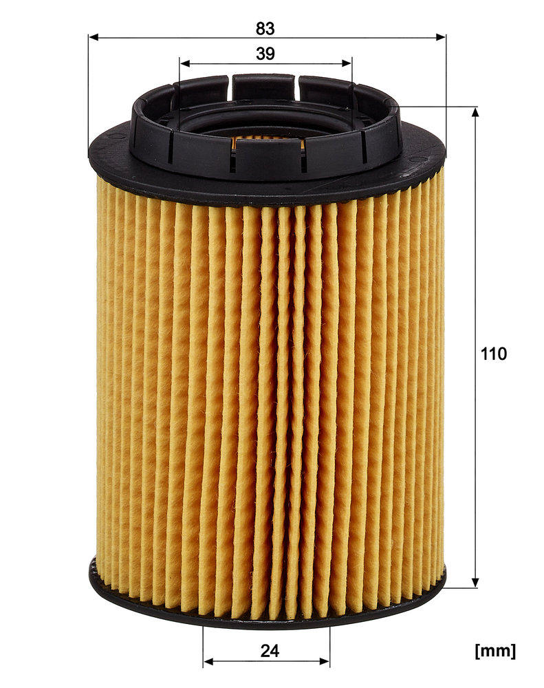 Ilustracja HU 932/7 x MANN-FILTER filtr oleju
