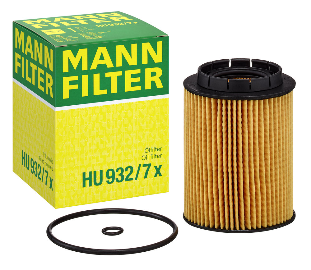 Ilustracja HU 932/7 x MANN-FILTER filtr oleju