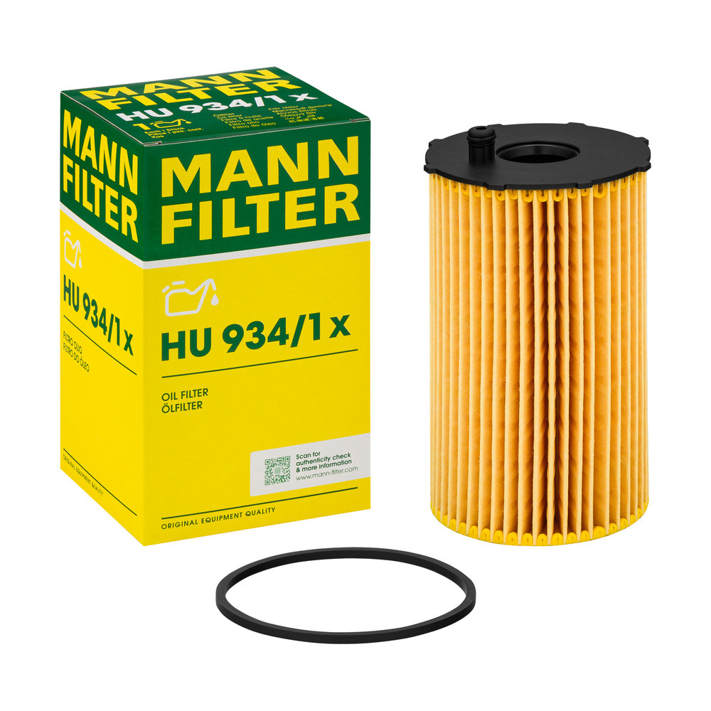 Ilustracja HU 934/1 x MANN-FILTER filtr oleju