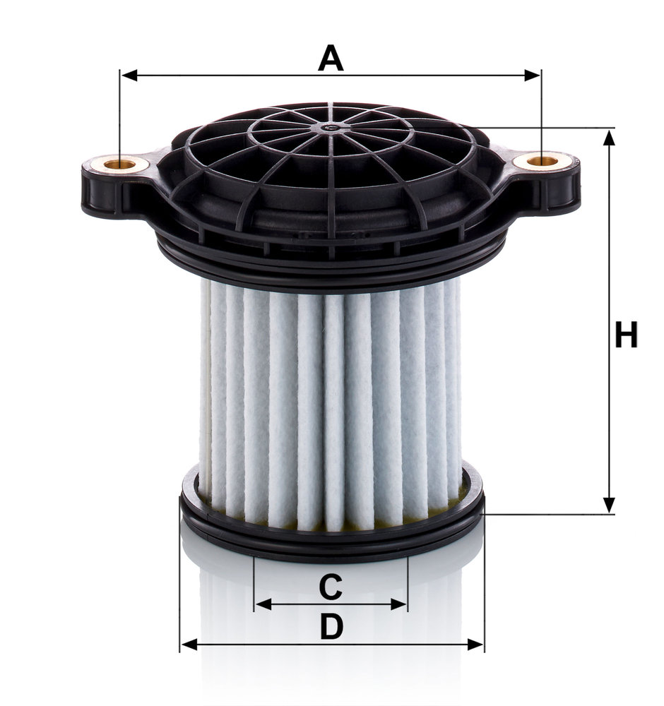 Ilustracja H 11 002 MANN-FILTER filtr automatycznej skrzyni biegów