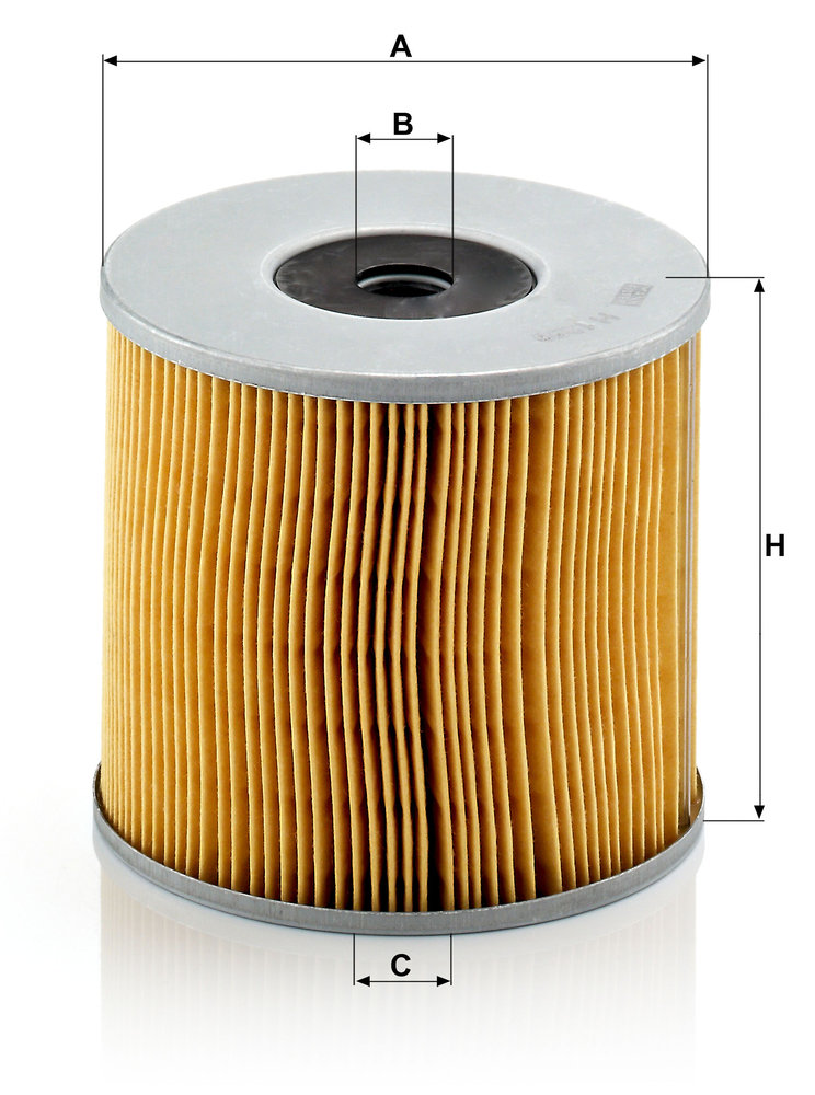 Ilustracja H 1260 x MANN-FILTER filtr oleju