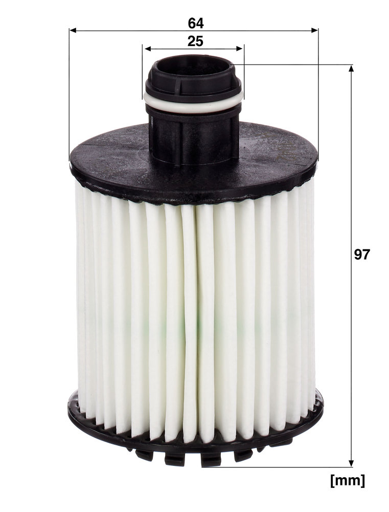 Ilustracja H 7042 z MANN-FILTER filtr oleju