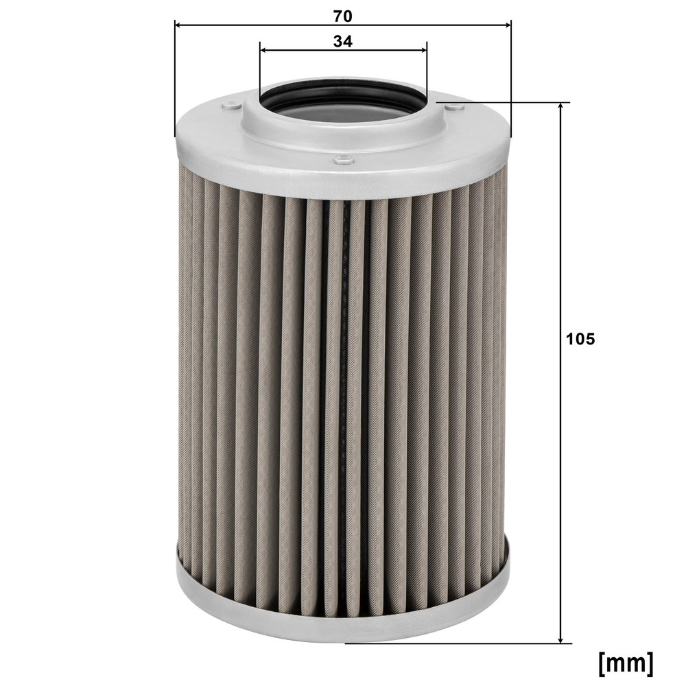 Ilustracja H 710/1 y MANN-FILTER filtr automatycznej skrzyni biegów