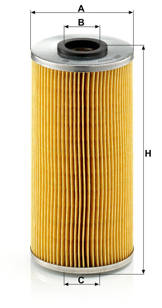 Ilustracja H 943/2 t MANN-FILTER filtr oleju