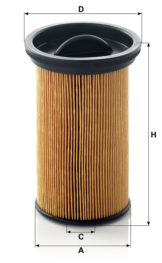 Ilustracja PU 742 MANN-FILTER filtr paliwa