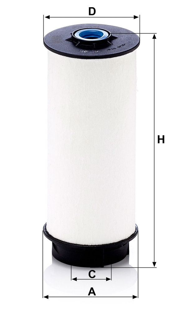 Ilustracja PU 7004 z MANN-FILTER filtr paliwa
