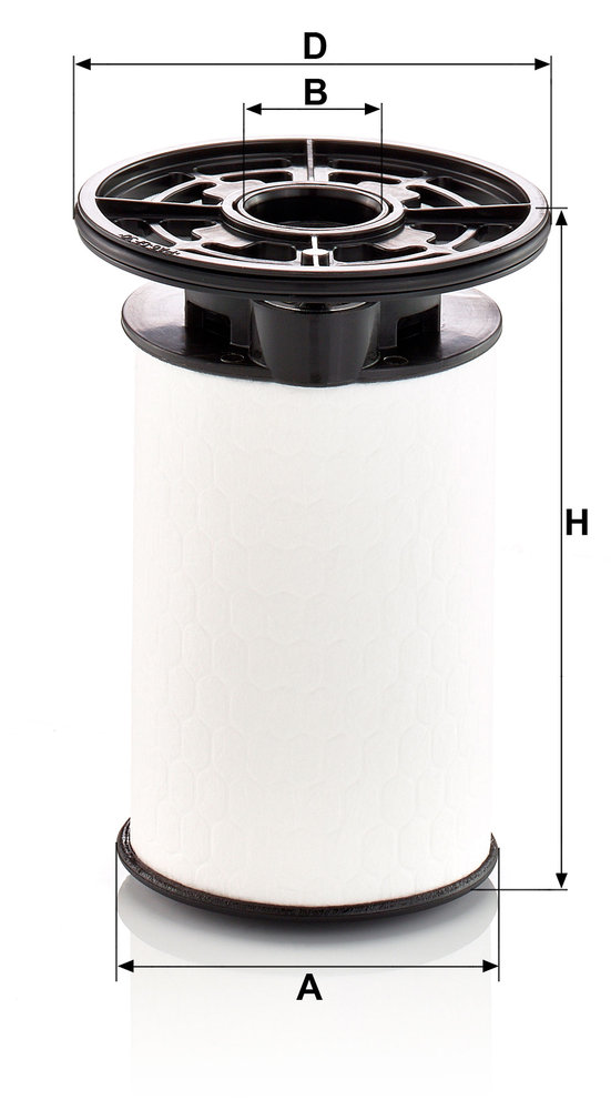 Ilustracja PU 7014 z MANN-FILTER filtr paliwa