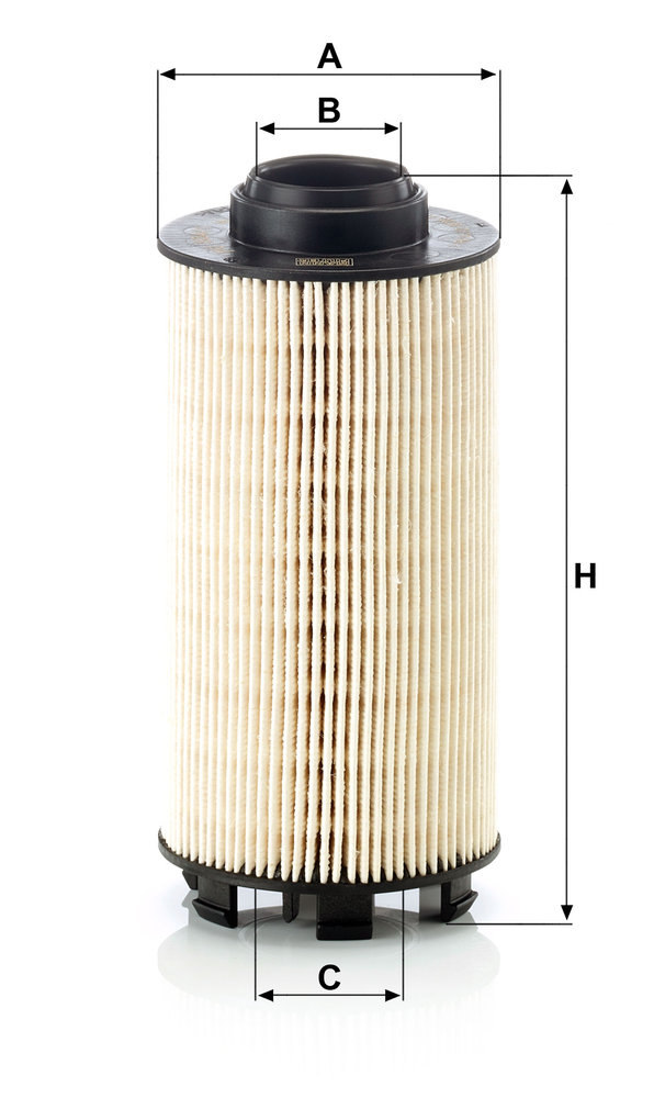 Ilustracja PU 834/1 x MANN-FILTER filtr paliwa