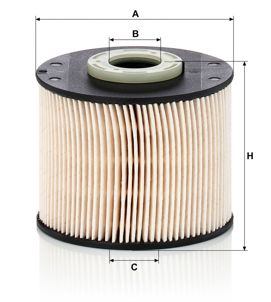 Ilustracja PU 927 x MANN-FILTER filtr paliwa