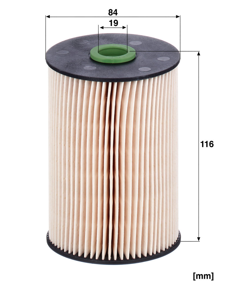 Ilustracja PU 936/3 x MANN-FILTER filtr paliwa