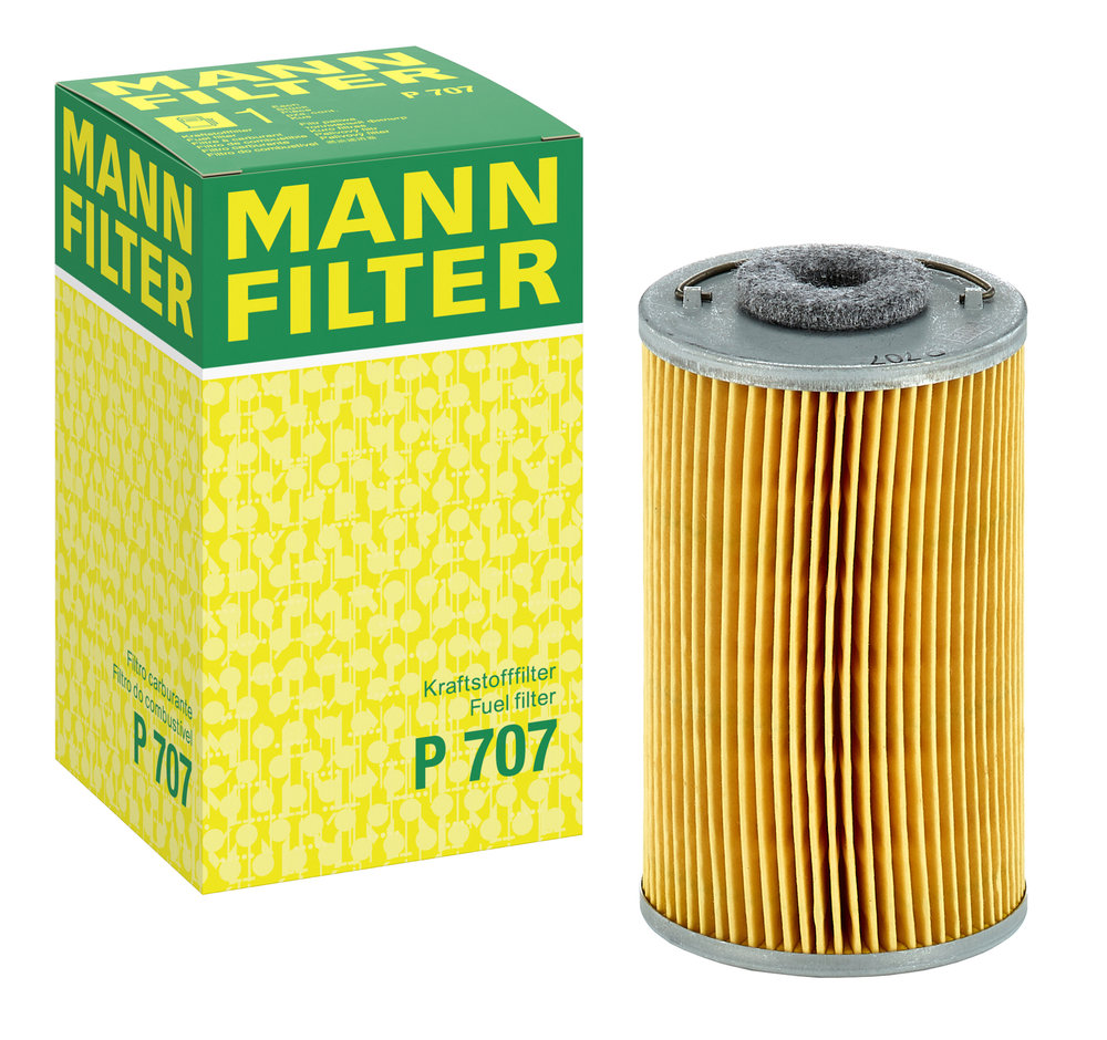 Ilustracja P 707 MANN-FILTER filtr paliwa