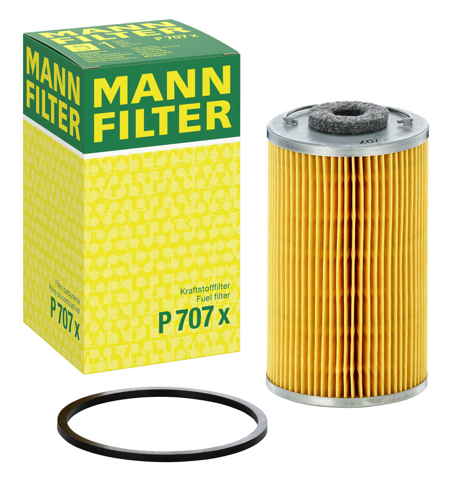 Ilustracja P 707 x MANN-FILTER filtr paliwa